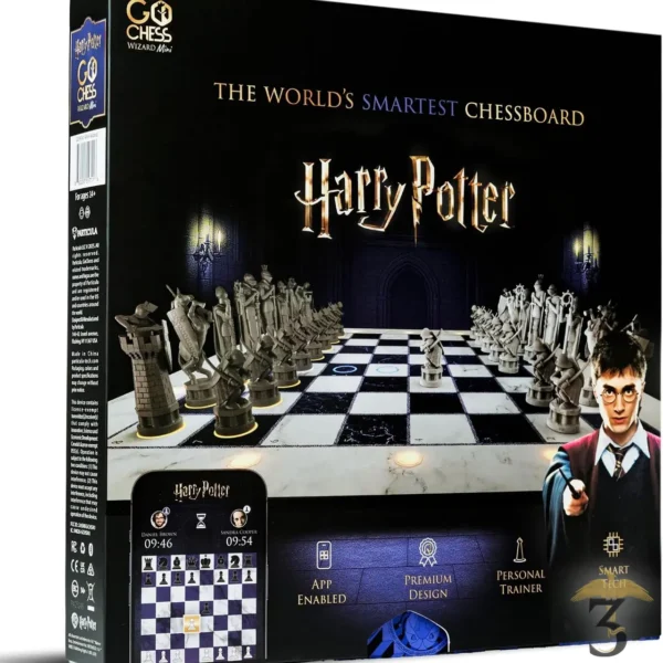 Gochess wizard mini – l’échiquier intelligent – harry potter - Les Trois Reliques, magasin Harry Potter - Photo N°1