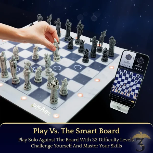 Gochess wizard mini – l’échiquier intelligent – harry potter - Les Trois Reliques, magasin Harry Potter - Photo N°4