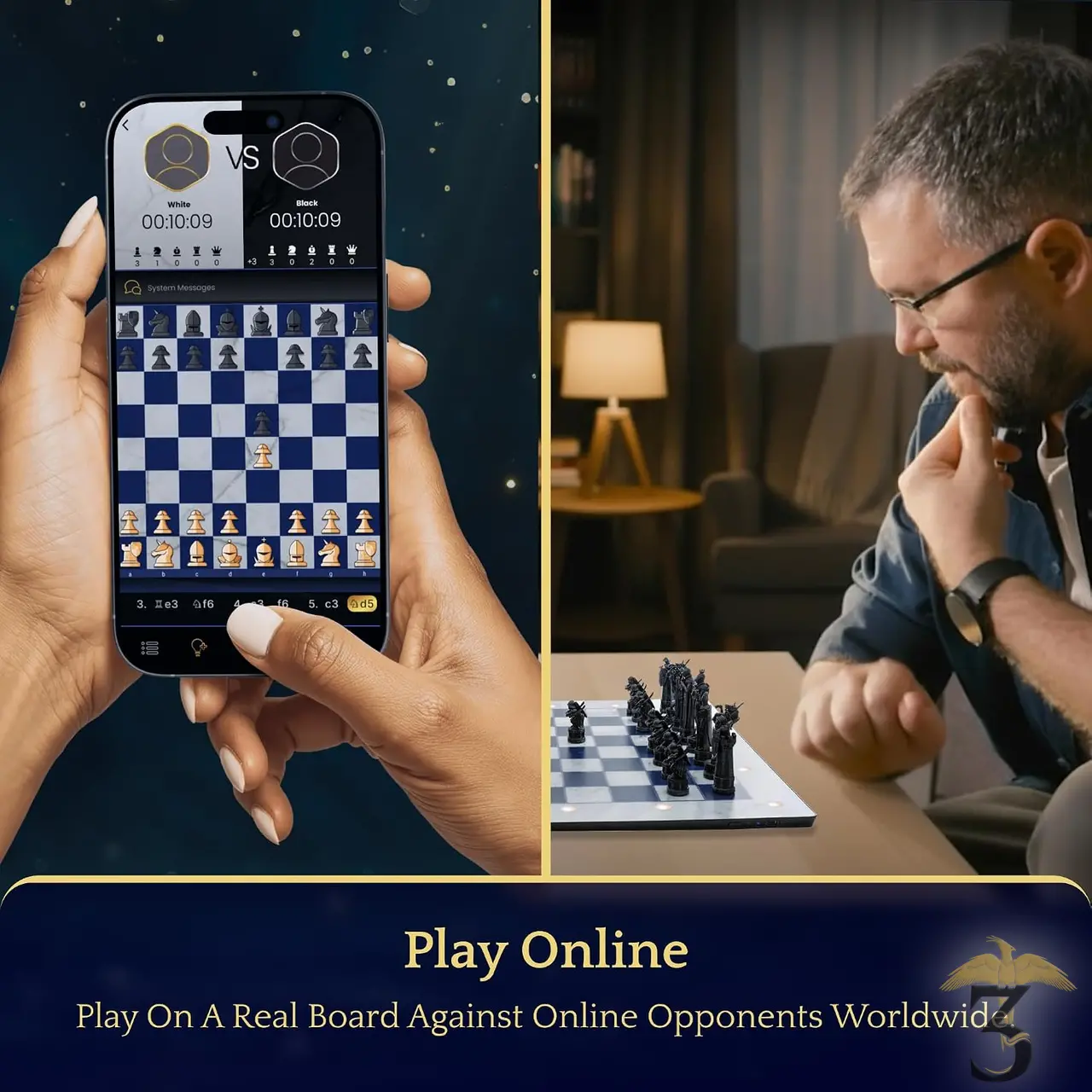 Gochess wizard mini – l’échiquier intelligent – harry potter - Les Trois Reliques, magasin Harry Potter - Photo N°5