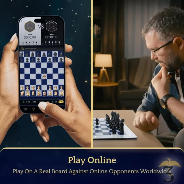 Gochess wizard mini – l’échiquier intelligent – harry potter - Les Trois Reliques, magasin Harry Potter - Photo N°5