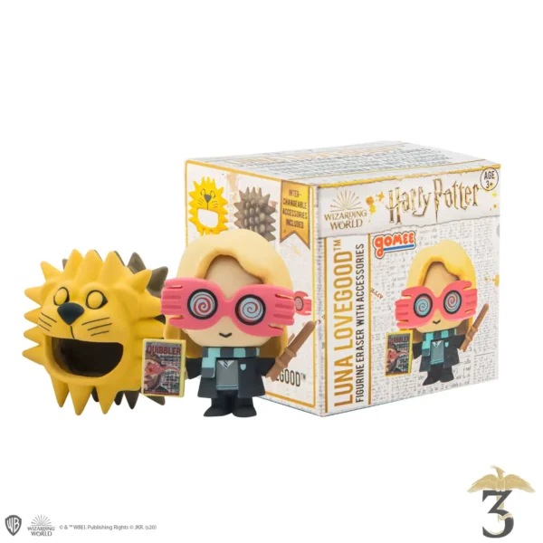 GOMME ASSEMBLE FIGURINE L.LOVEGOOD - Les Trois Reliques, magasin Harry Potter - Photo N°1