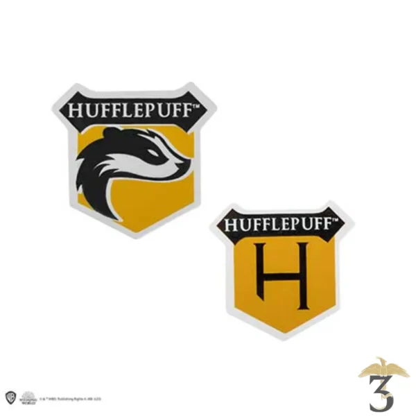 Gomme blason poufsouffle - Les Trois Reliques, magasin Harry Potter - Photo N°1