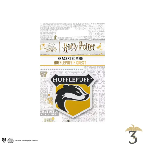 Gomme blason poufsouffle - Les Trois Reliques, magasin Harry Potter - Photo N°2