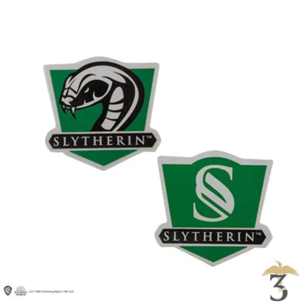 GOMME – BLASON SERPENTARD - Les Trois Reliques, magasin Harry Potter - Photo N°2