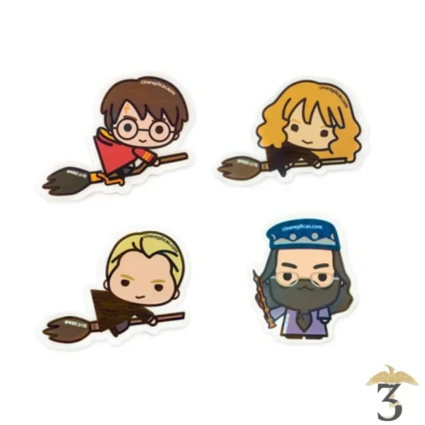 Gomme personnages Harry Potter Kawaii - Les Trois Reliques, magasin Harry Potter - Photo N°1