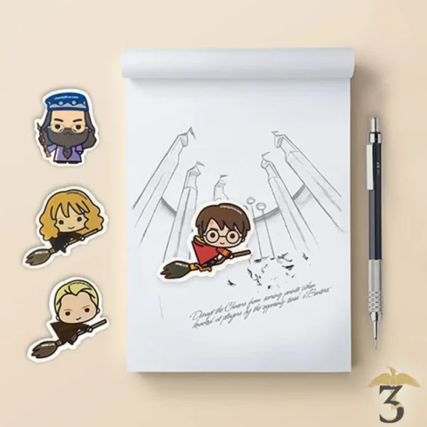 Gomme personnages Harry Potter Kawaii - Les Trois Reliques, magasin Harry Potter - Photo N°2