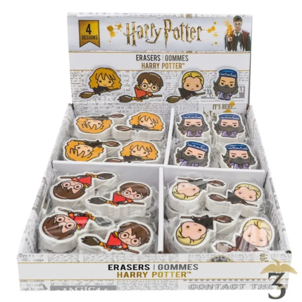 Gomme personnages Harry Potter Kawaii - Les Trois Reliques, magasin Harry Potter - Photo N°4