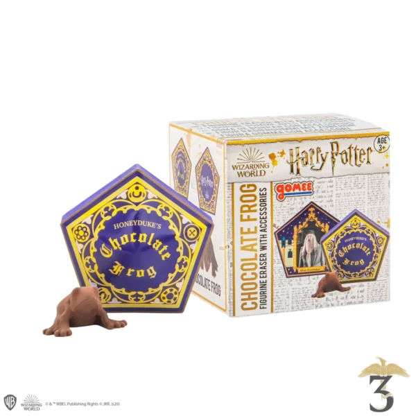 Gommee a assembler figurine chocolate frog - Les Trois Reliques, magasin Harry Potter - Photo N°1
