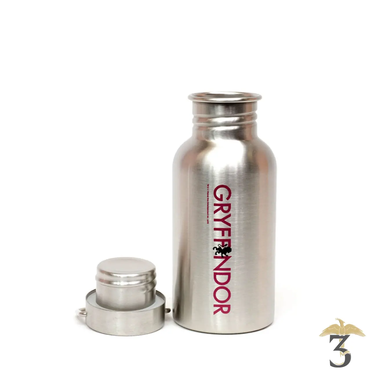 Gourde en métal gryffondor 500ml - Les Trois Reliques, magasin Harry Potter - Photo N°1