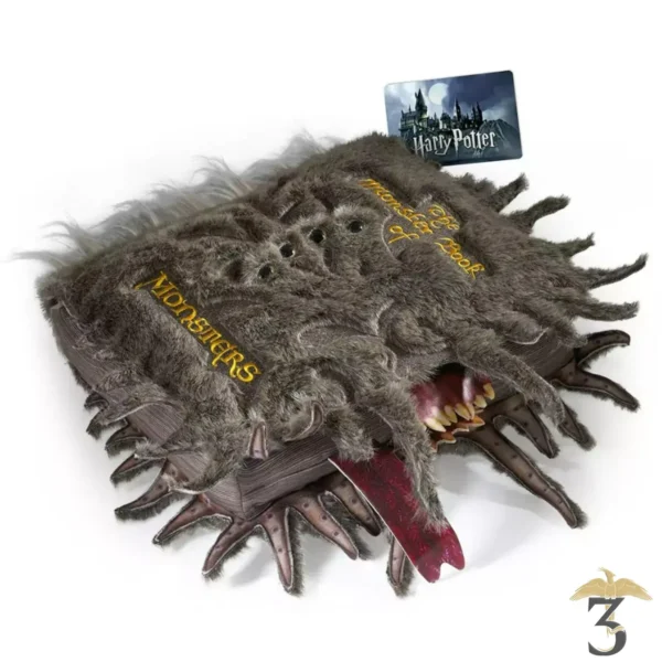 Grande peluche Livre des Monstres - Noble Collection - Harry Potter - Les Trois Reliques, magasin Harry Potter - Photo N°1