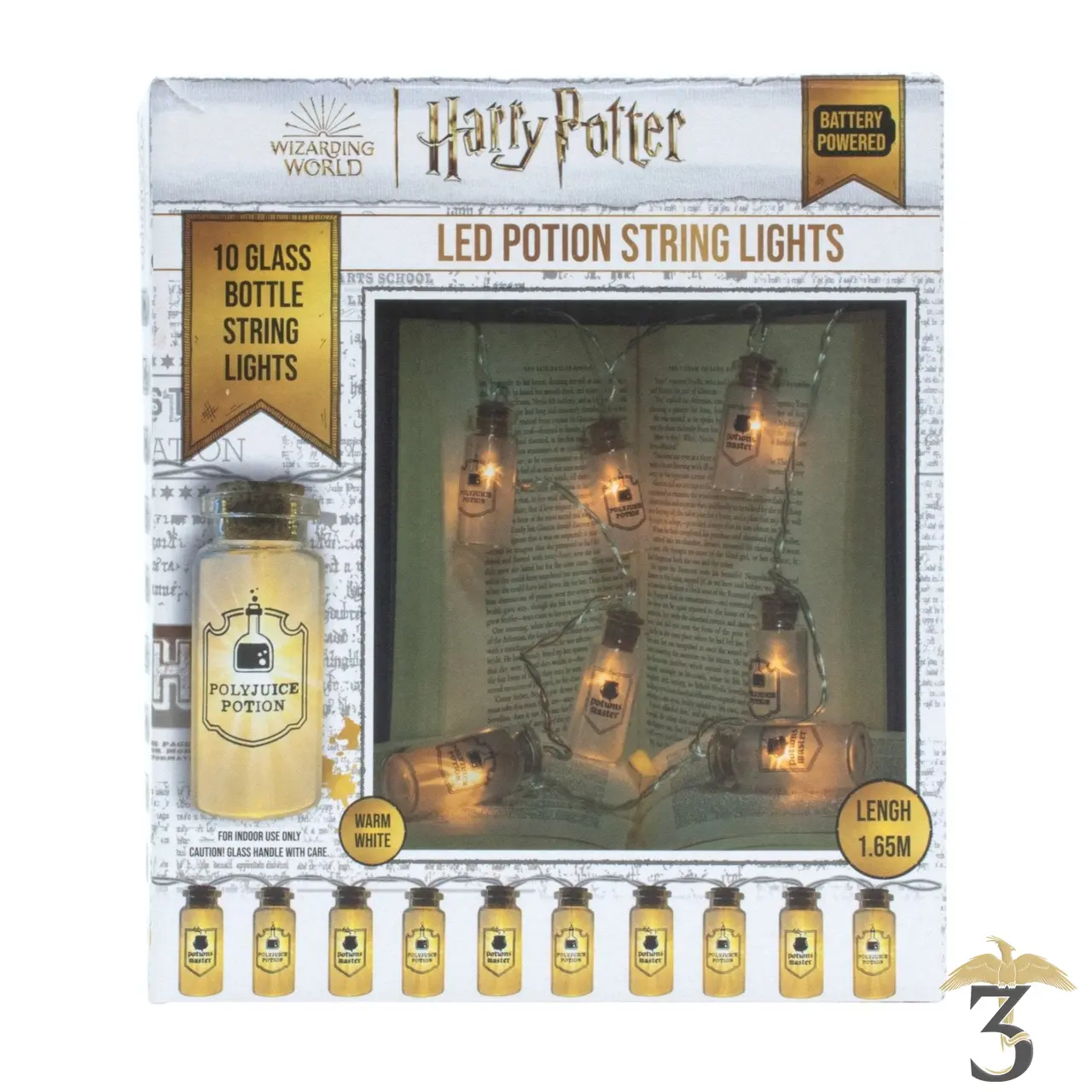 Guirlande lumineuse led harry potter - Les Trois Reliques, magasin Harry Potter - Photo N°1