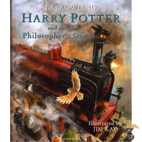 HARRY POTTER AND PHILOSOPHER´S STONE ILLUSTRATED BY JIM KAY - Les Trois Reliques, magasin Harry Potter - Photo N°1