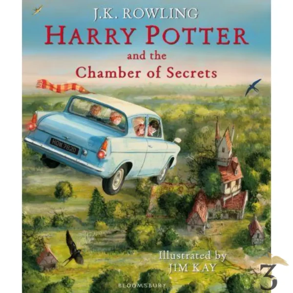 HARRY POTTER AND THE CHAMBER OF SECRETS ILLUSTRATED BY JIM KAY - Les Trois Reliques, magasin Harry Potter - Photo N°1