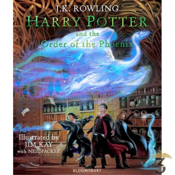 HARRY POTTER AND THE ORDER OF THE PHOENIX ILLUSTRATED BY JIM KAY - Les Trois Reliques, magasin Harry Potter - Photo N°1