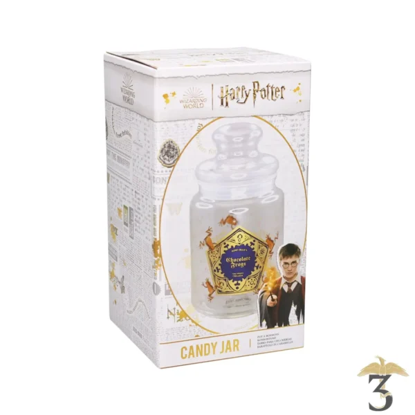 Harry potter bocal a bonbons en verre 750ml chocogrenouille - Les Trois Reliques, magasin Harry Potter - Photo N°3
