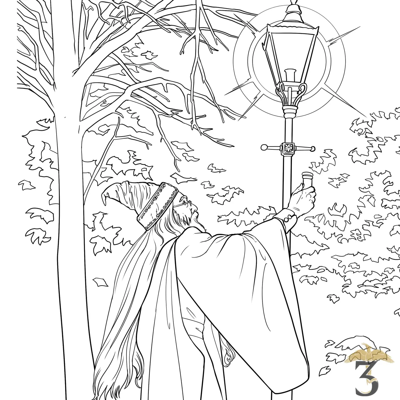 Harry Potter, Coloriages phosphorescents en vente au magasin Harry Potter Les Trois Reliques, photo N°2