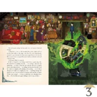 HARRY POTTER ET LA CHAMBRE DES SECRETS ILLUSTRE PAR MINALIMA - Les Trois Reliques, magasin Harry Potter - Photo N°4