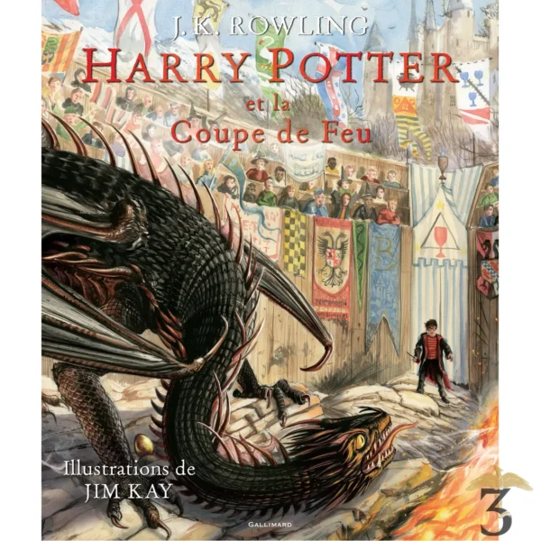 Harry Potter et la Coupe de Feu - Illustré par Jim Kay - Les Trois Reliques, magasin Harry Potter - Photo N°1