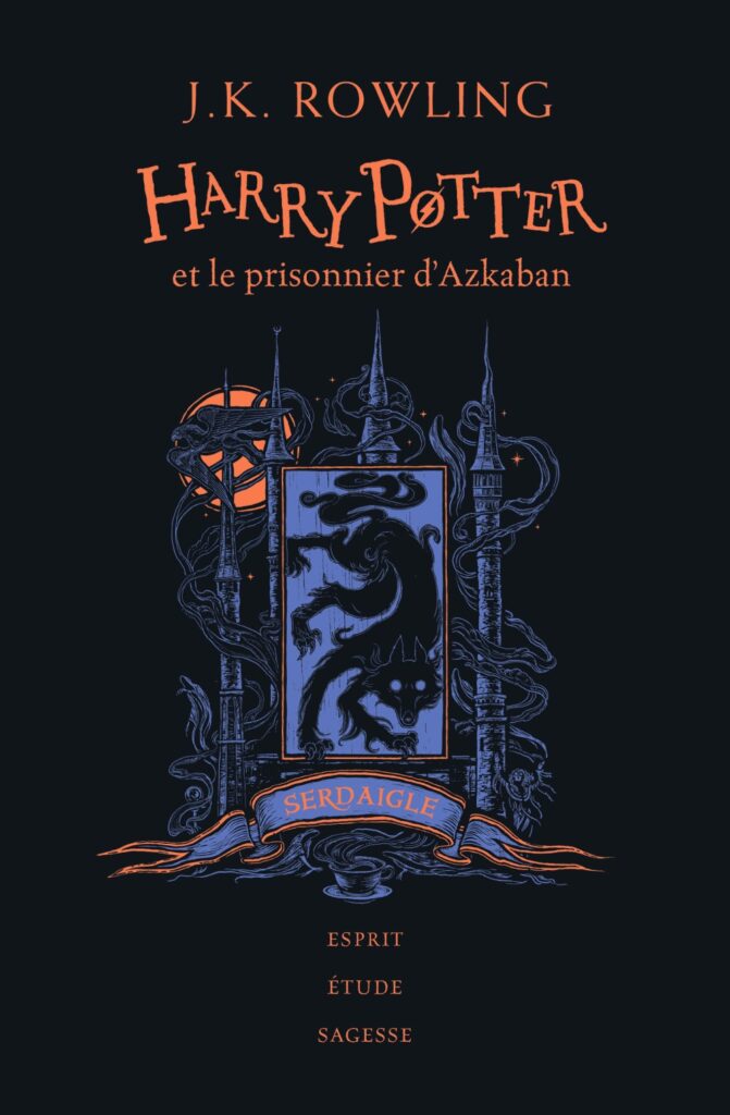 Harry-Potter-et-le-Prisonnier-dAzkaban- Les 4 maisons boutique harry potter chez les 3 Reliques Gallimard