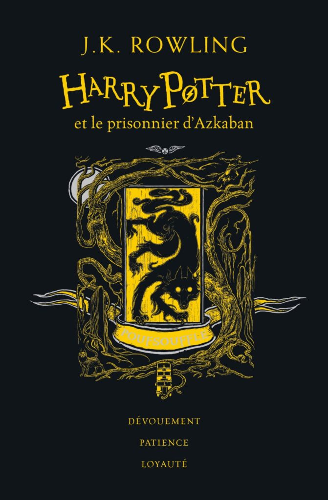 Harry-Potter-et-le-Prisonnier-dAzkaban- Les 4 maisons boutique harry potter chez les 3 Reliques Gallimard