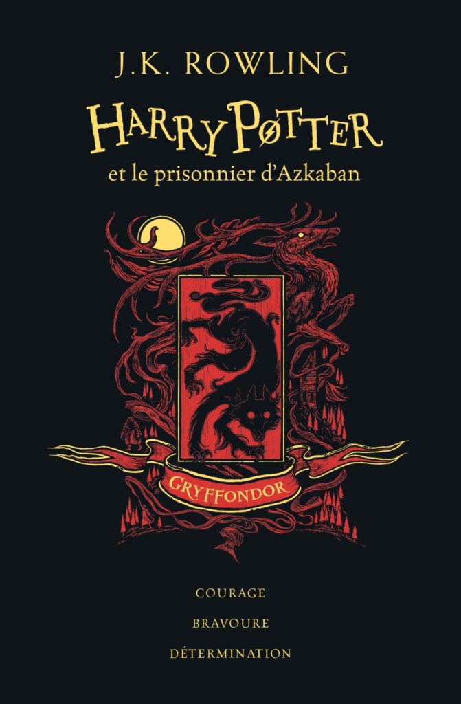 Harry-Potter-et-le-Prisonnier-dAzkaban- Les 4 maisons boutique harry potter chez les 3 Reliques Gallimard