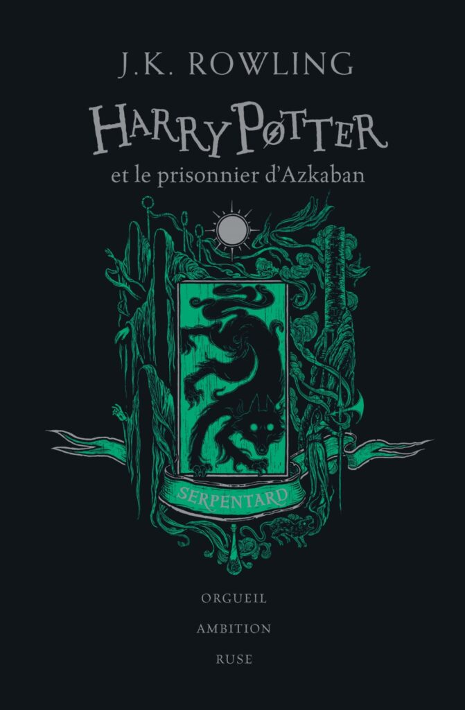 Harry-Potter-et-le-Prisonnier-dAzkaban- Les 4 maisons boutique harry potter chez les 3 Reliques Gallimard