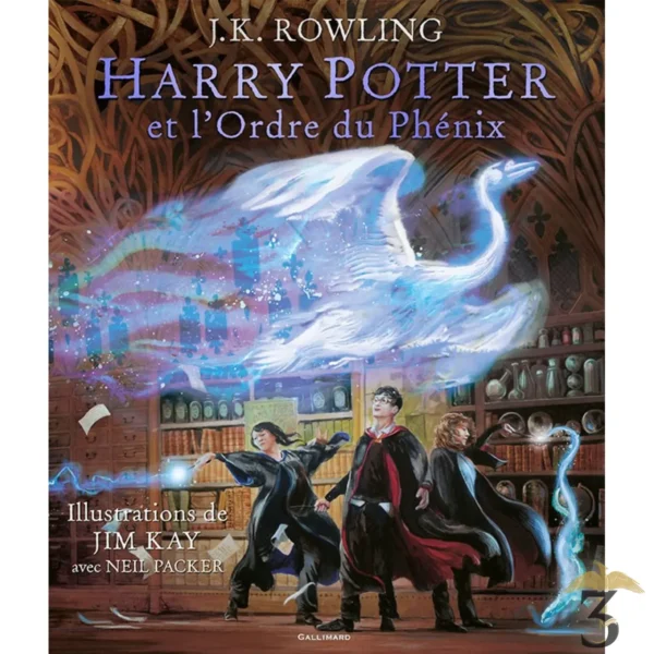 Harry Potter et l'Ordre du Phénix illustré par Jim Kay - Les Trois Reliques, magasin Harry Potter - Photo N°1
