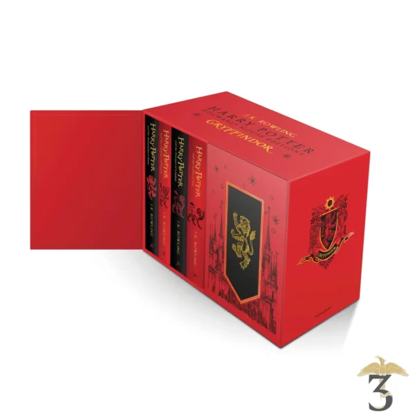 HARRY POTTER GRYFFINDOR HOUSE EDITIONS HARDBACK BOX SET - Les Trois Reliques, magasin Harry Potter - Photo N°1