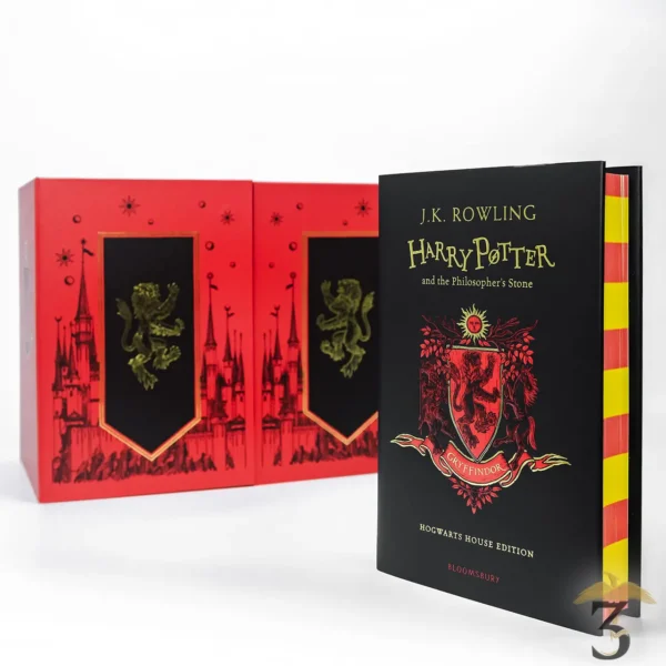HARRY POTTER GRYFFINDOR HOUSE EDITIONS HARDBACK BOX SET - Les Trois Reliques, magasin Harry Potter - Photo N°3