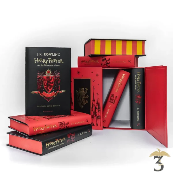 HARRY POTTER GRYFFINDOR HOUSE EDITIONS HARDBACK BOX SET - Les Trois Reliques, magasin Harry Potter - Photo N°4