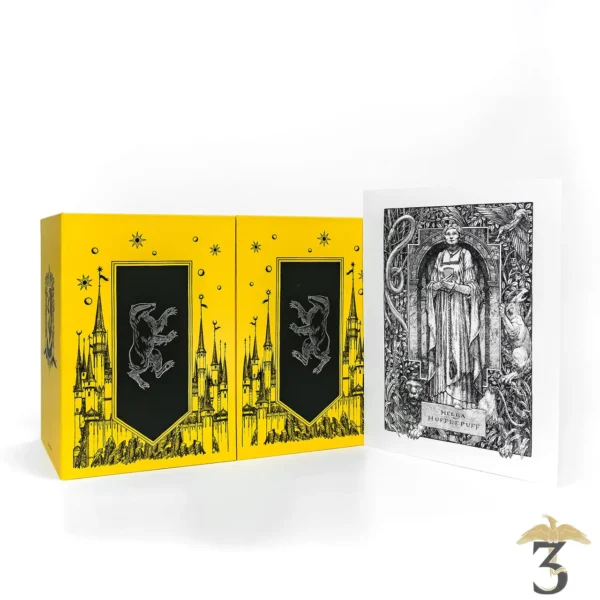 HARRY POTTER HUFFLEPUFF HOUSE EDITIONS HARDBACK BOX SET - Les Trois Reliques, magasin Harry Potter - Photo N°2