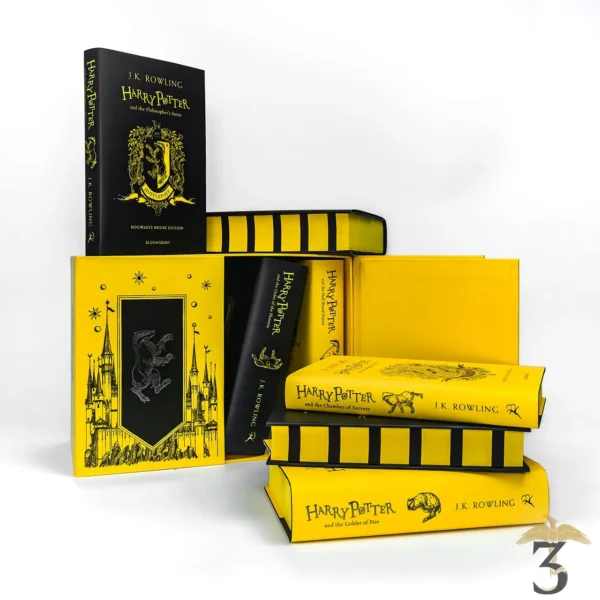 HARRY POTTER HUFFLEPUFF HOUSE EDITIONS HARDBACK BOX SET - Les Trois Reliques, magasin Harry Potter - Photo N°4