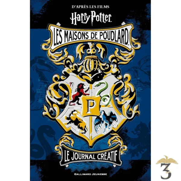Harry Potter - Le Journal Créatif: Les Maisons de Poudlard - Les Trois Reliques, magasin Harry Potter - Photo N°1
