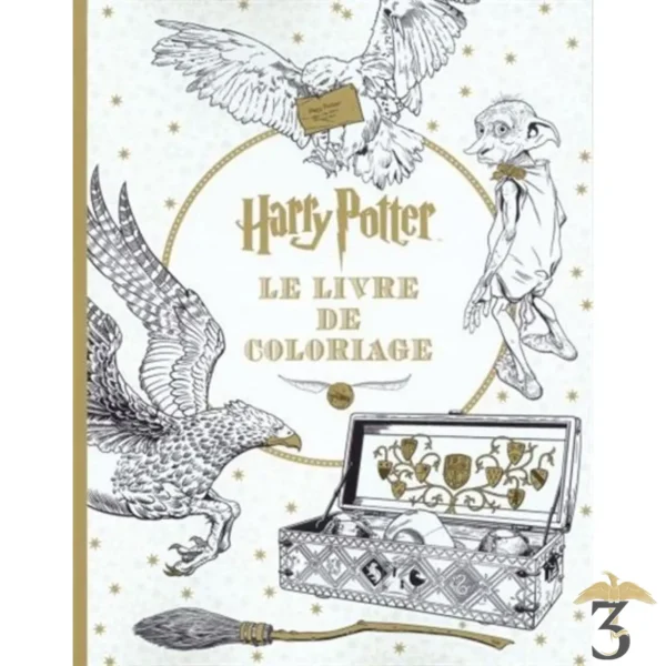 HARRY POTTER LE LIVE DE COLORIAGE - Les Trois Reliques, magasin Harry Potter - Photo N°1
