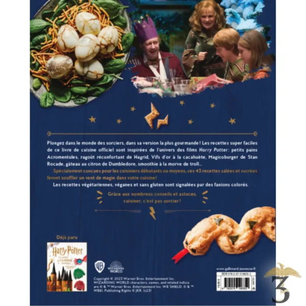 Harry potter – le livre de cuisine officielle – super facile - Les Trois Reliques, magasin Harry Potter - Photo N°2