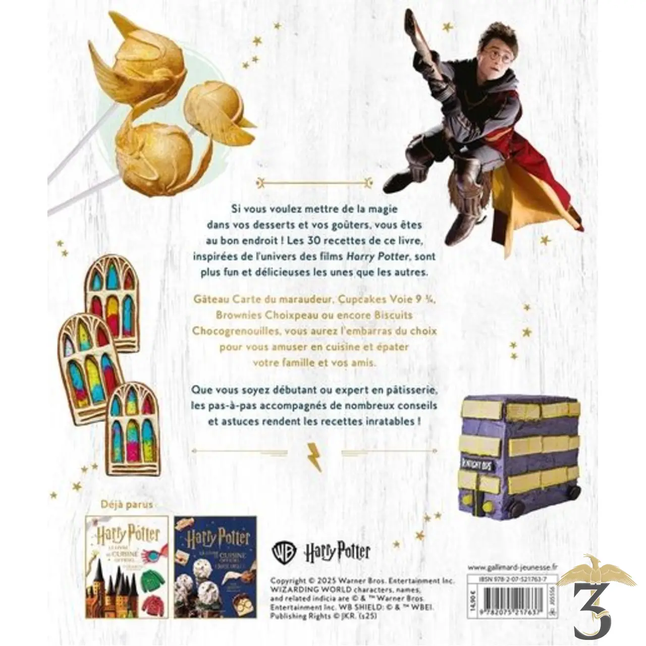 Harry potter – le livre officiel de cuisine – special patisserie - Les Trois Reliques, magasin Harry Potter - Photo N°2