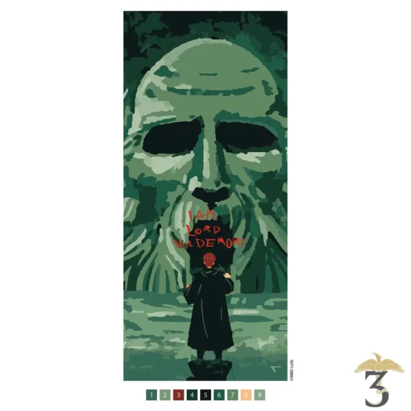 Harry potter – les décors de poudlard : harry potter – marque-pages xxl – coloriages mystères - Les Trois Reliques, magasin Harry Potter - Photo N°10