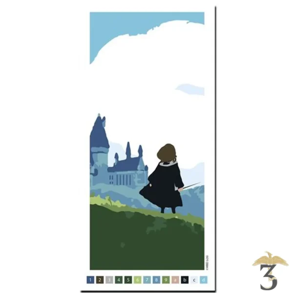 Harry potter – les décors de poudlard : harry potter – marque-pages xxl – coloriages mystères - Les Trois Reliques, magasin Harry Potter - Photo N°8