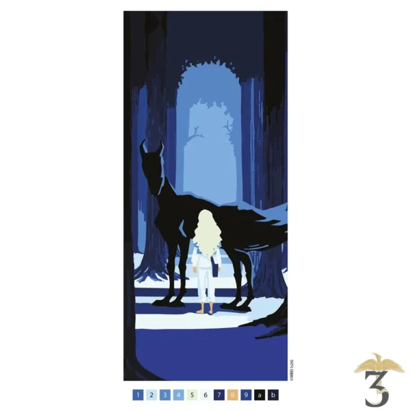 Harry potter – les décors de poudlard : harry potter – marque-pages xxl – coloriages mystères - Les Trois Reliques, magasin Harry Potter - Photo N°9