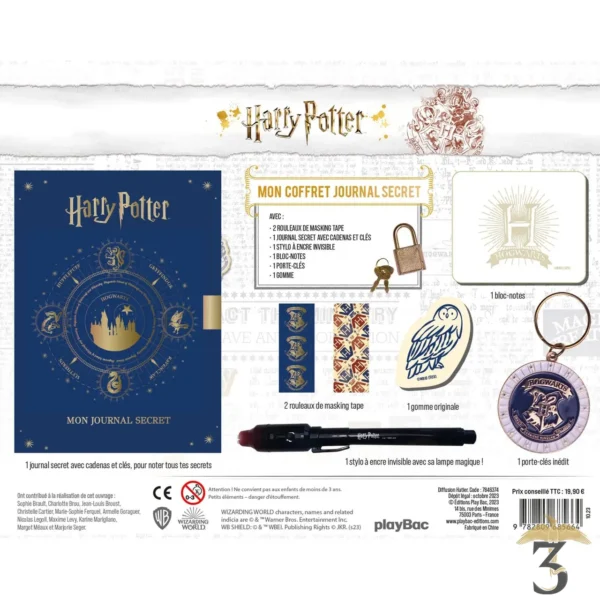 Harry potter mon coffret journal intime - Les Trois Reliques, magasin Harry Potter - Photo N°2