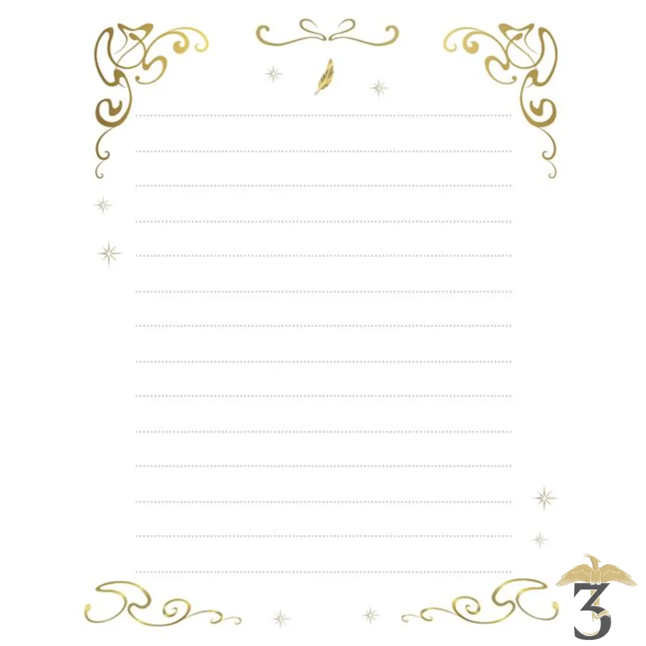 Harry potter – mon journal secret retourneur de temps pendentif - Les Trois Reliques, magasin Harry Potter - Photo N°5