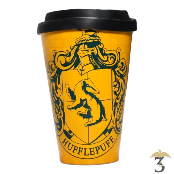 Harry potter mug de voyage 400ml fier poufsouffle - Les Trois Reliques, magasin Harry Potter - Photo N°3