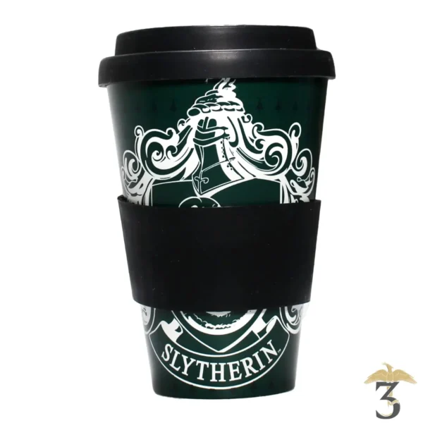 Harry potter mug de voyage 400ml fier serpentard - Les Trois Reliques, magasin Harry Potter - Photo N°1