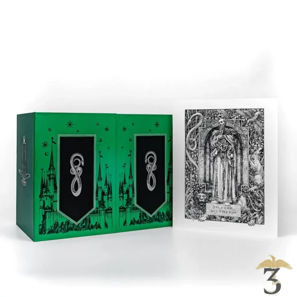 HARRY POTTER SLYTHERIN HOUSE EDITION HARDBACK BOX SET - Les Trois Reliques, magasin Harry Potter - Photo N°2