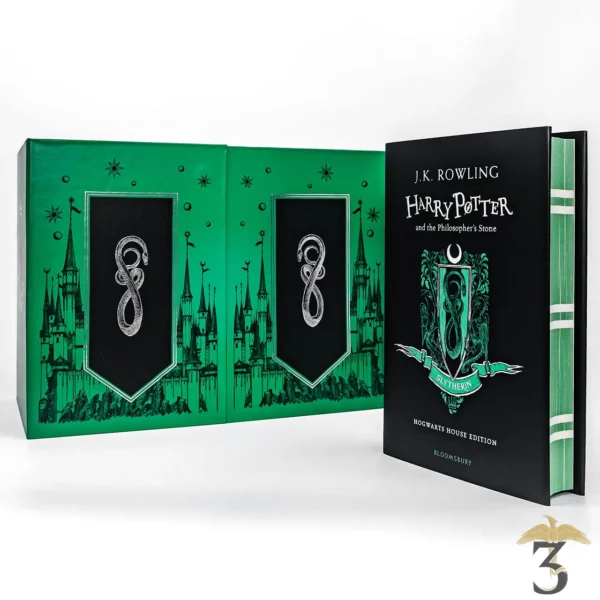 HARRY POTTER SLYTHERIN HOUSE EDITION HARDBACK BOX SET - Les Trois Reliques, magasin Harry Potter - Photo N°3