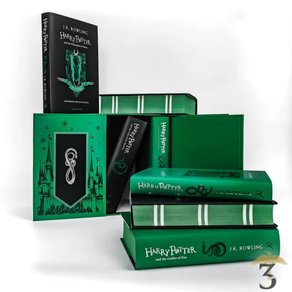 HARRY POTTER SLYTHERIN HOUSE EDITION HARDBACK BOX SET - Les Trois Reliques, magasin Harry Potter - Photo N°4