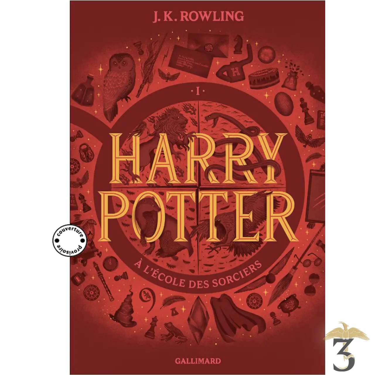 edition 2025 Harry Potter Gallimard de cecilia in the jungle chez les 3 Reliques boutique Harry Potter