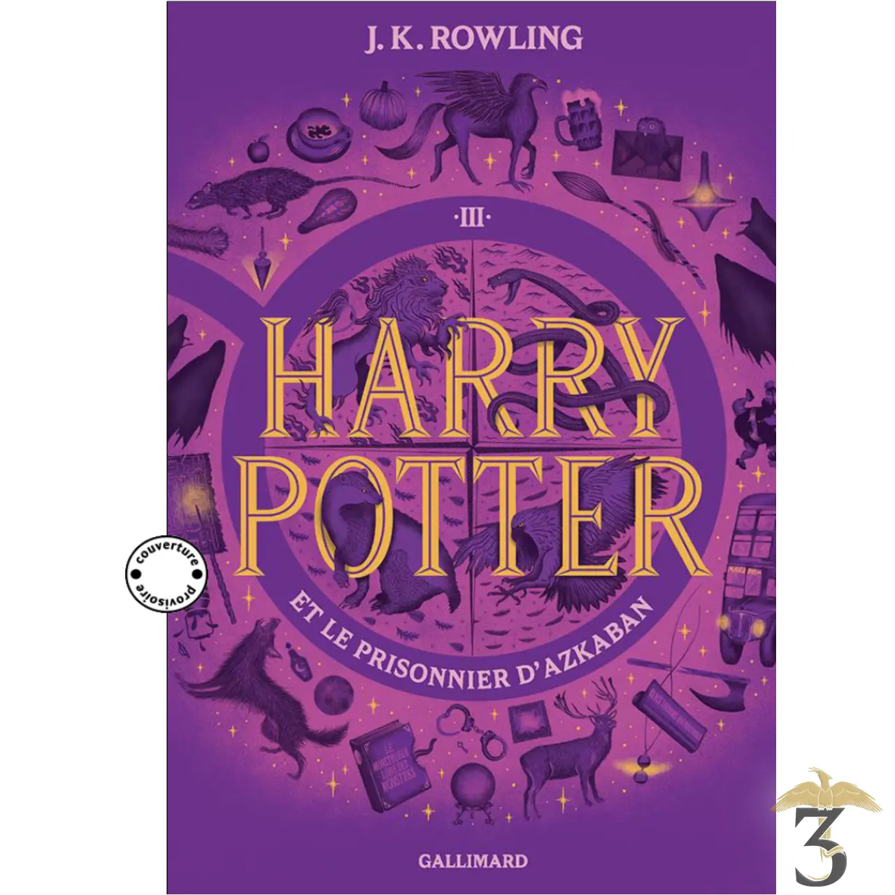 Harry potter tome 3 – harry potter et le prisonnier d’azkaban grand format - Les Trois Reliques, magasin Harry Potter - Photo N°1