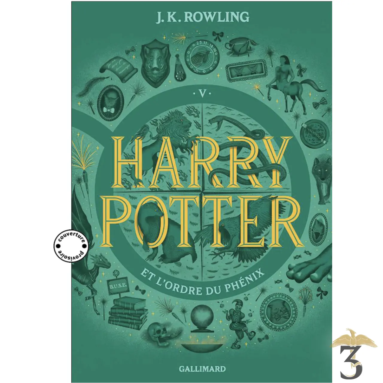 Harry potter tome 5 – harry potter et l’ordre du phénix grand format - Les Trois Reliques, magasin Harry Potter - Photo N°1