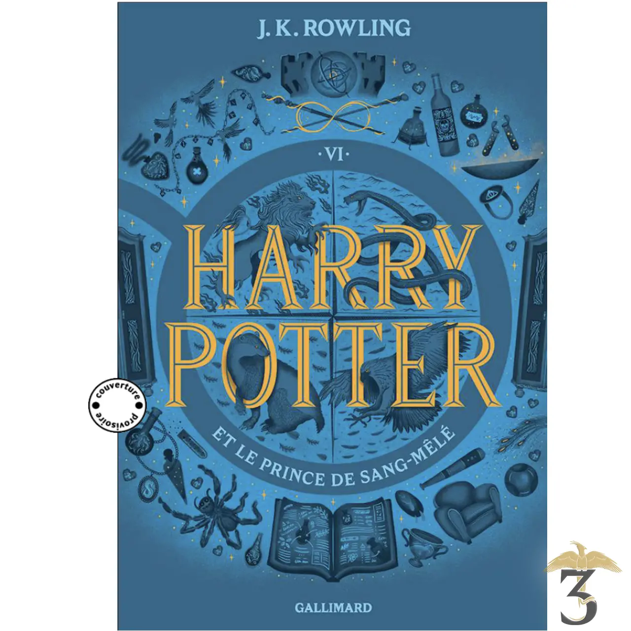 Harry potter tome 6 – harry potter et le prince de sang mêlé grand format - Les Trois Reliques, magasin Harry Potter - Photo N°1